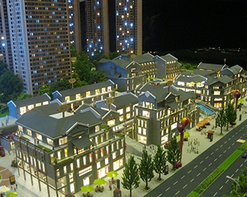 珠江太陽城建筑模型